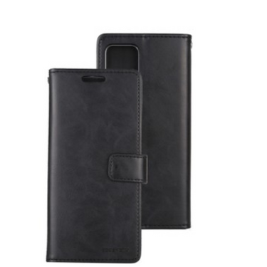 iPhone 12 Pro Max Compatible Case Cover With Premium Bluemoon Diary - Black